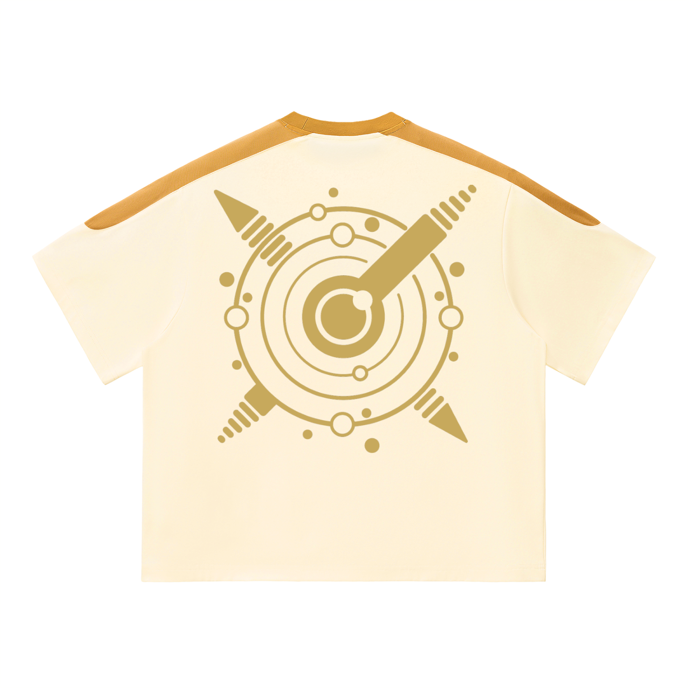 Unisex Color Block Oversized T-Shirt