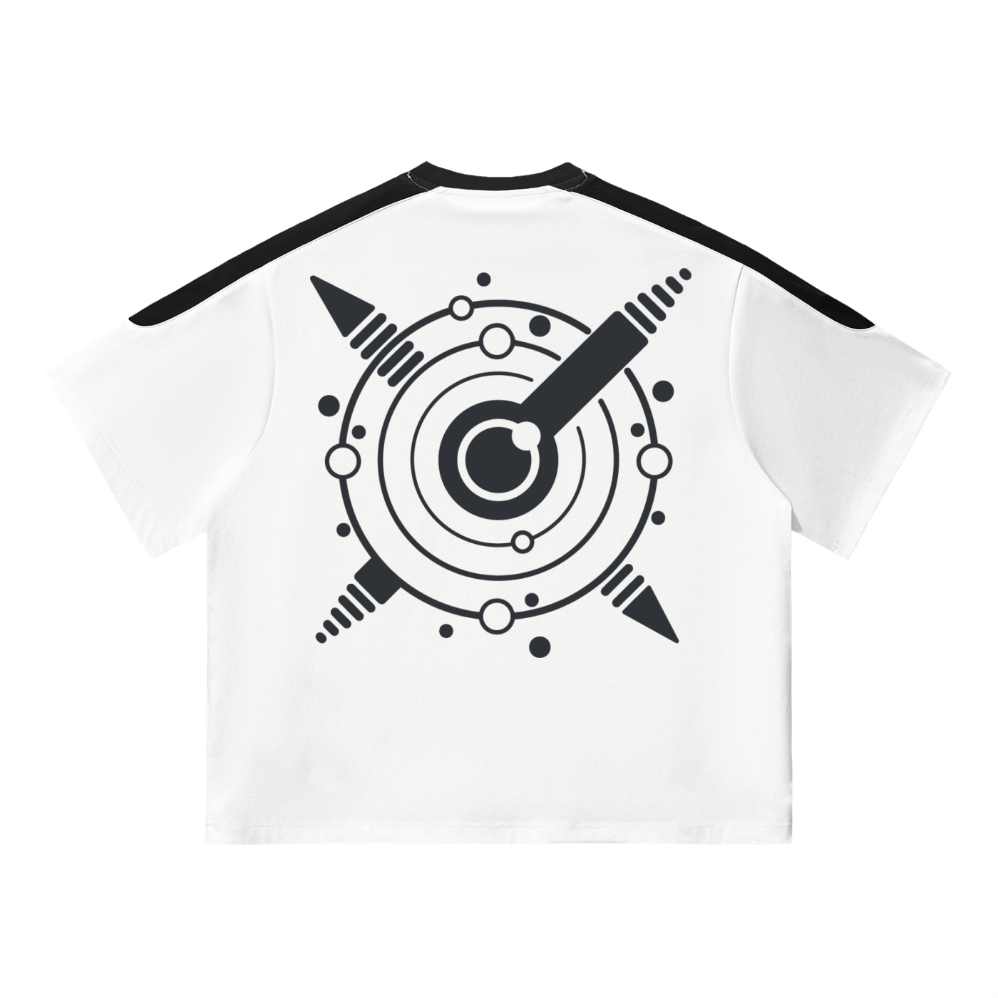 Unisex Color Block Oversized T-Shirt