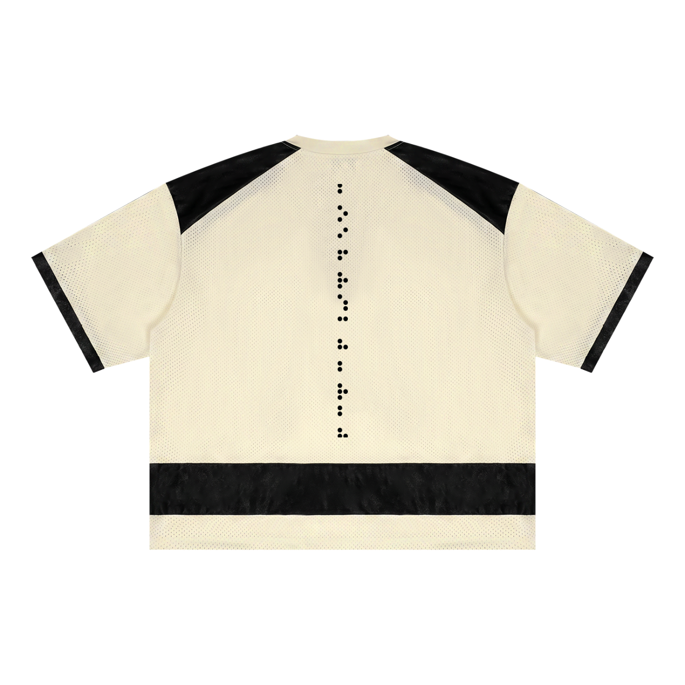 Unisex Raglan Sleeve Mesh Boxy T-Shirt
