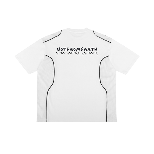Øffworld Orbital Field Tee Wht