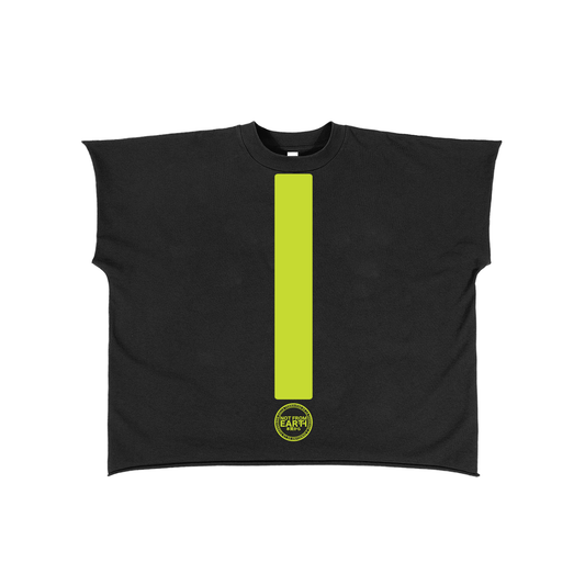 Raw Edge Boxy Non-Shrink T-Shirt