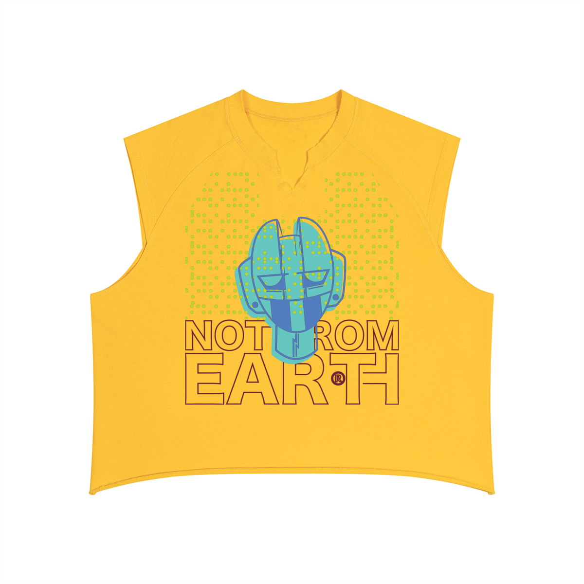 Men’s Boxy Raw Hem Tank Top