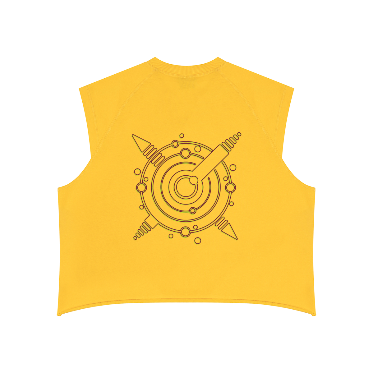 Men’s Boxy Raw Hem Tank Top