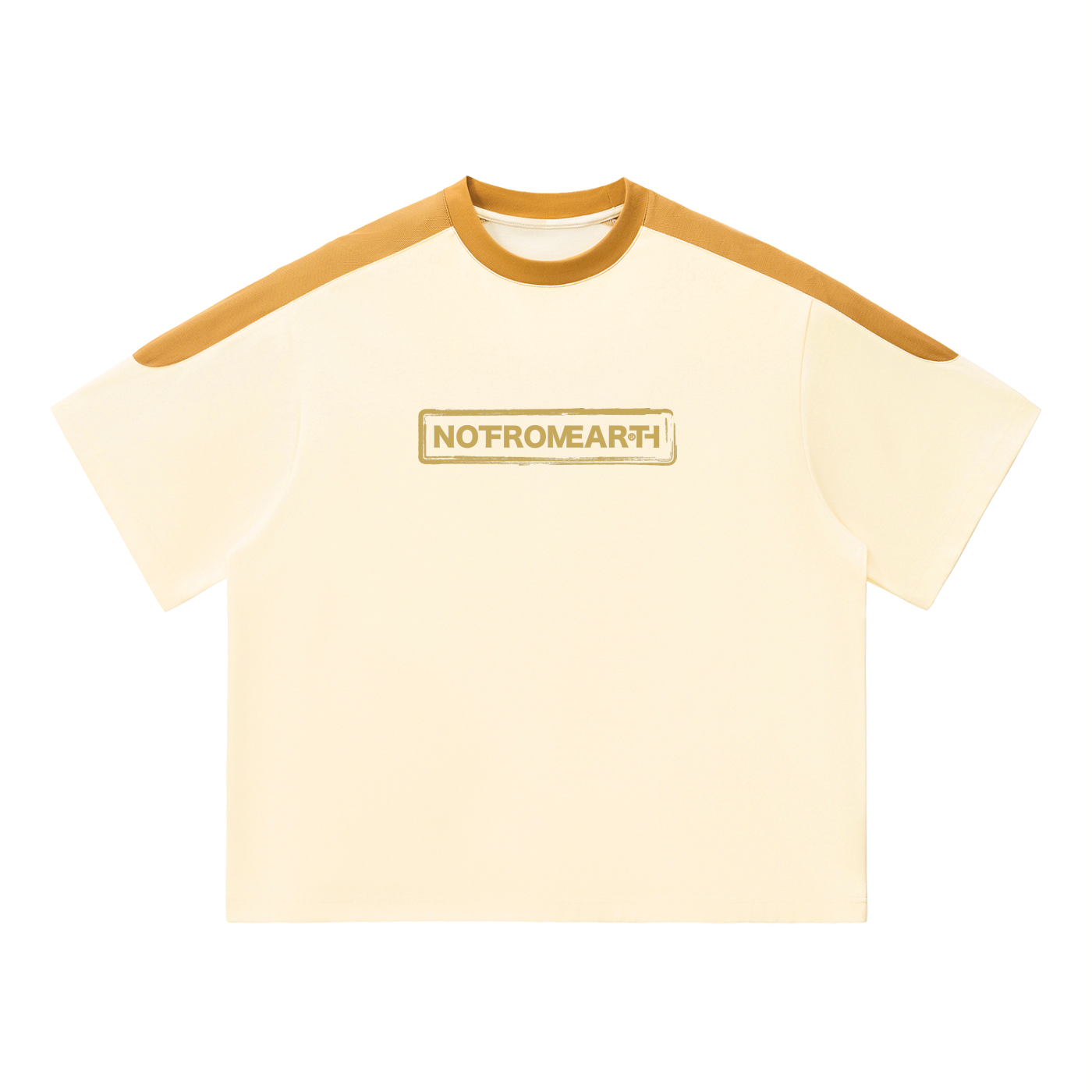 Unisex Color Block Oversized T-Shirt