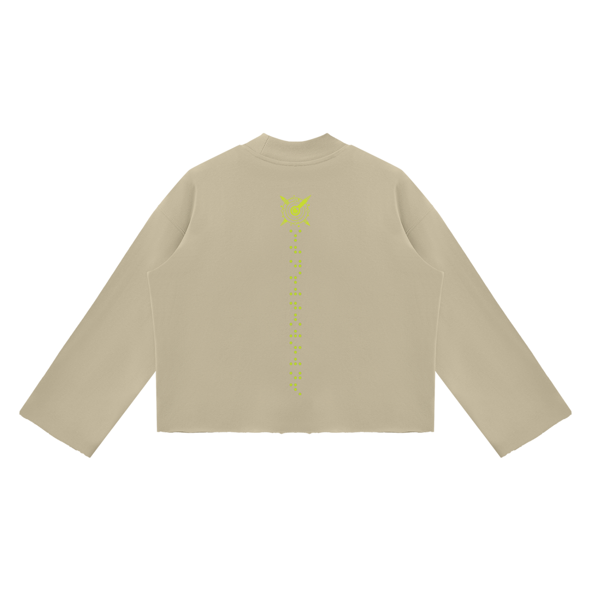 Love Transmission Raw-Edge Sweater