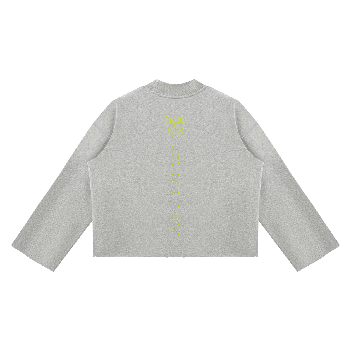 Love Transmission Raw-Edge Sweater