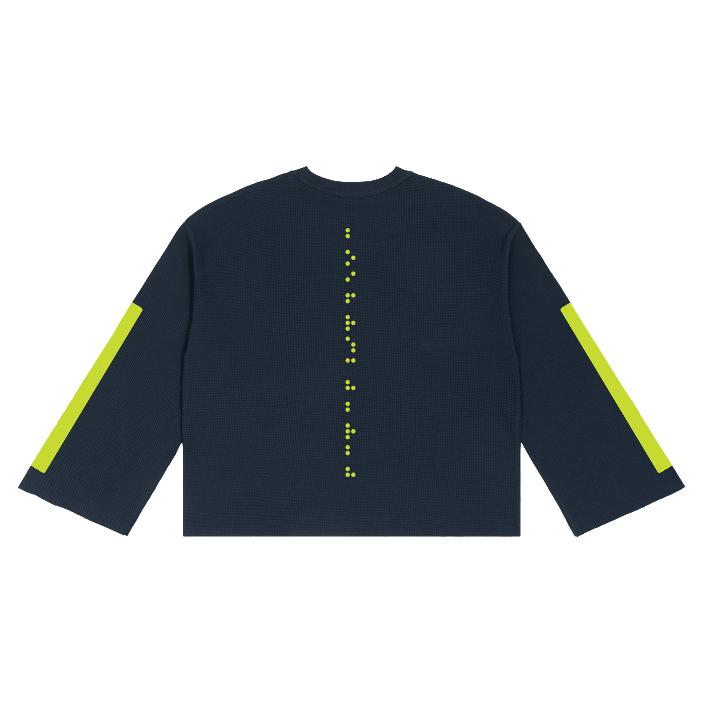 Unisex Waffle Raw Edge T-Shirt