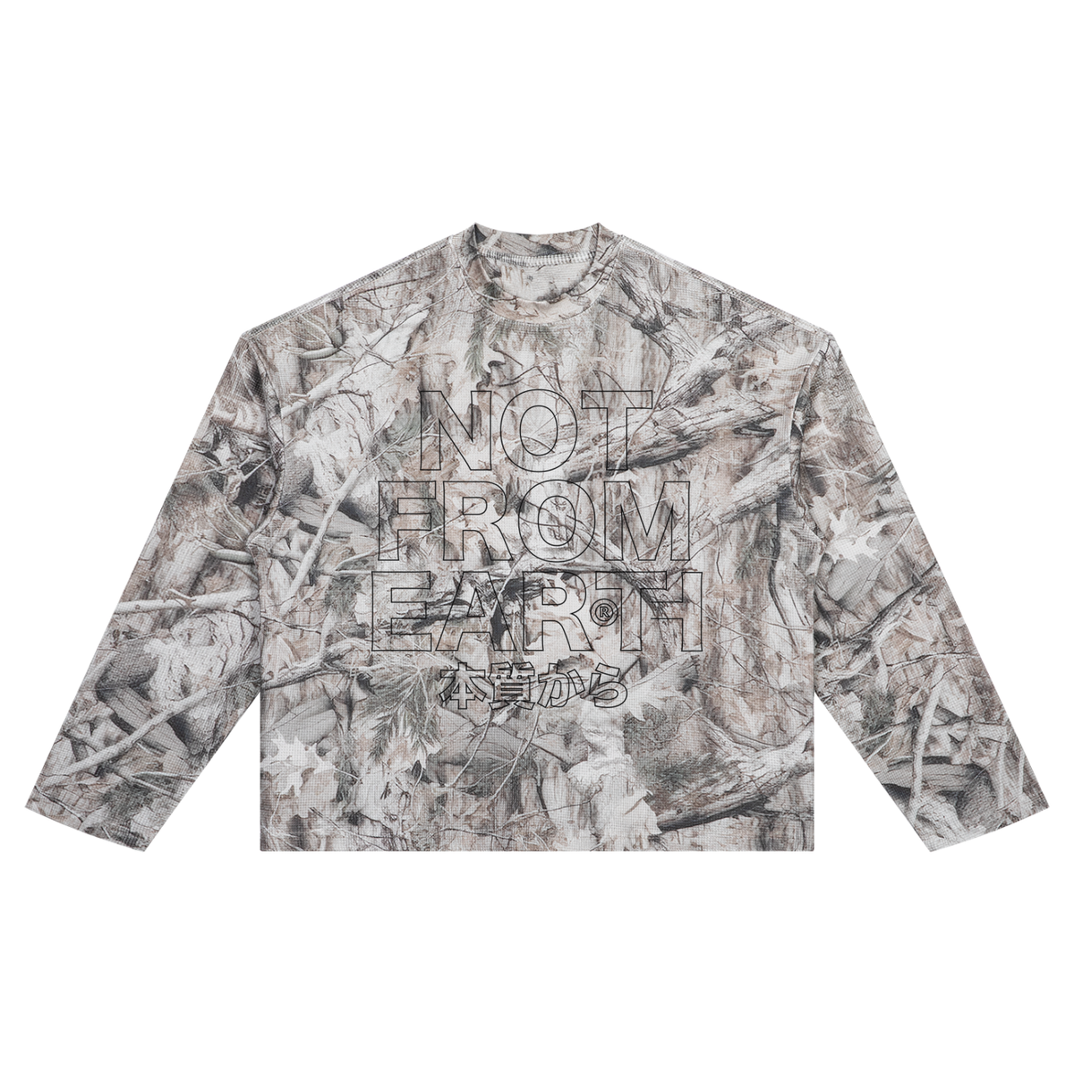 Unisex Tree Camo Waffle T-Shirt