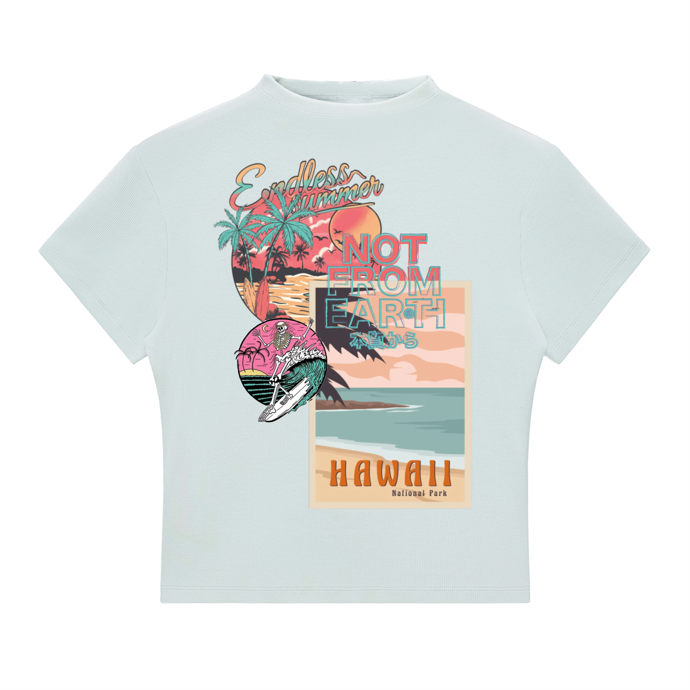 Essential Slim Fit Mock Neck T-Shirt