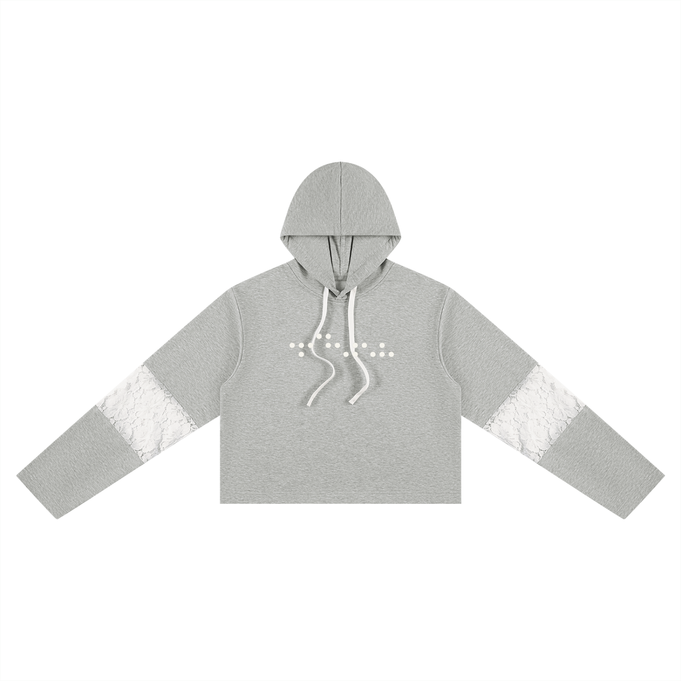 Love Veil Cropped Hoodie