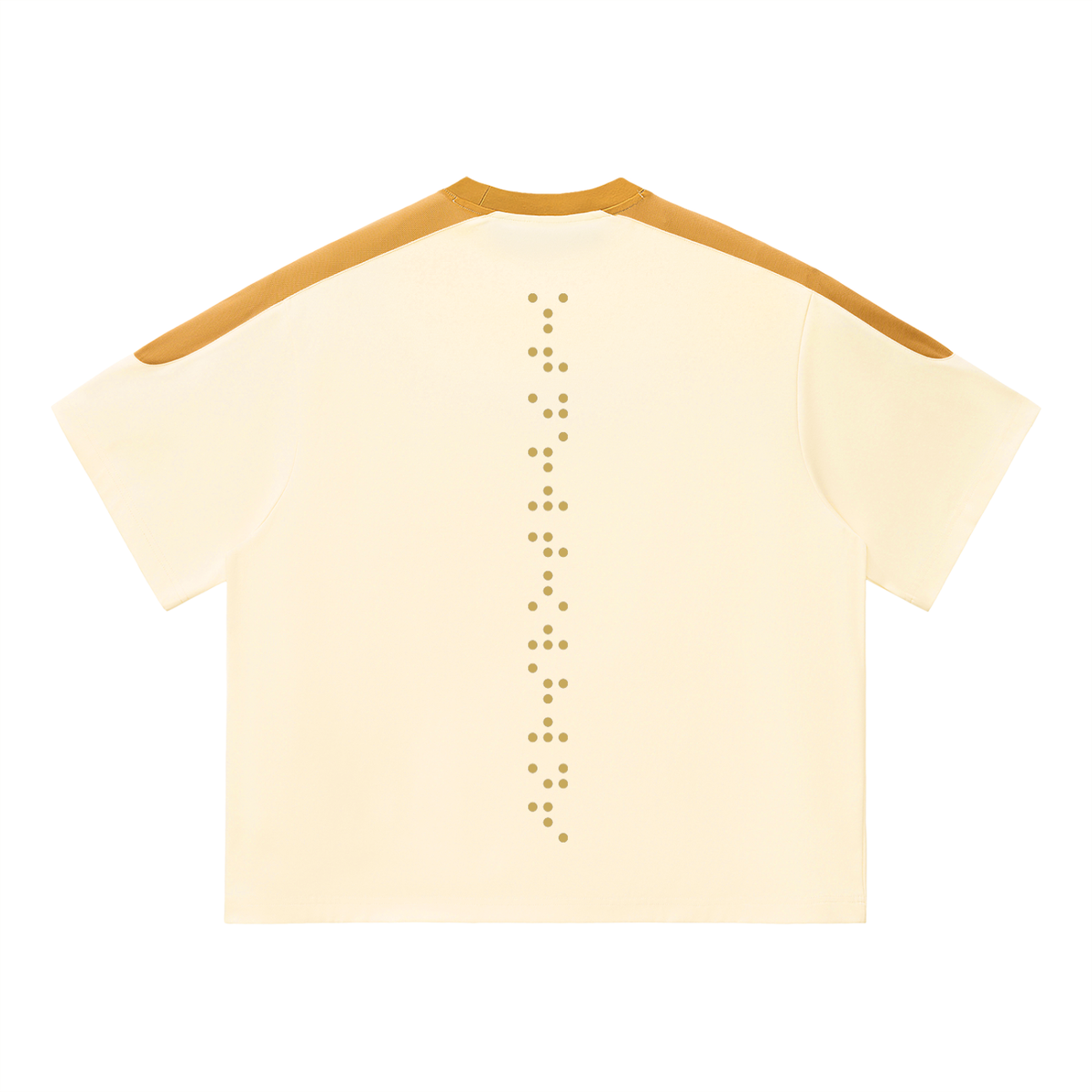 NFE Love Transmission Oversized Tee Gold