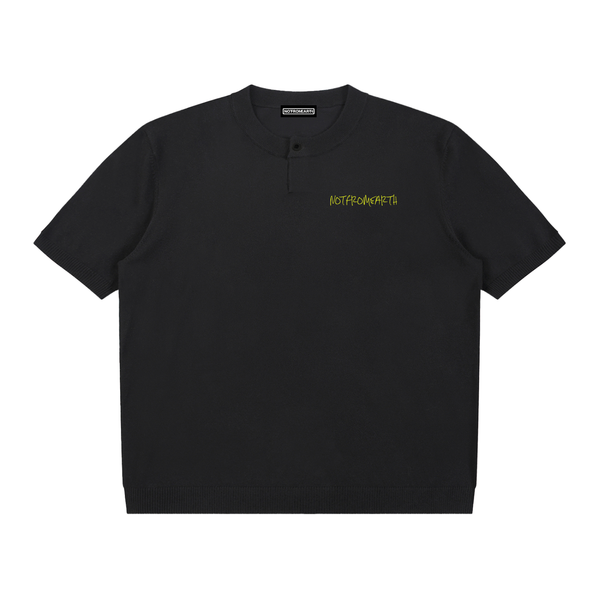 Encoded Knit Henley