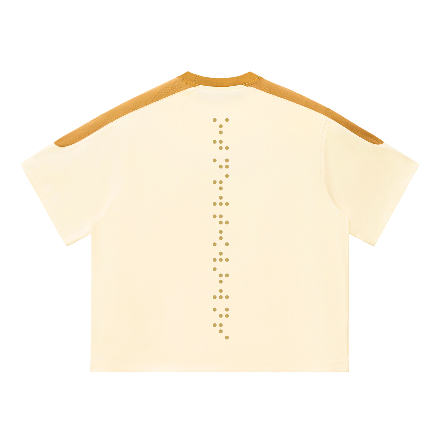 NFE Love Transmission Oversized Tee Gold