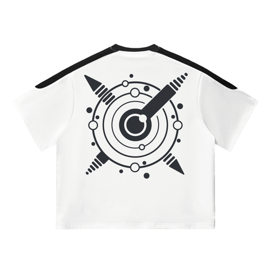 Unisex Color Block Oversized T-Shirt