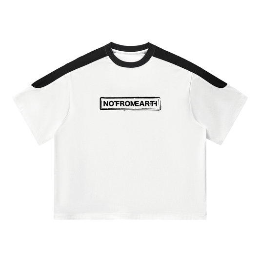 Unisex Color Block Oversized T-Shirt