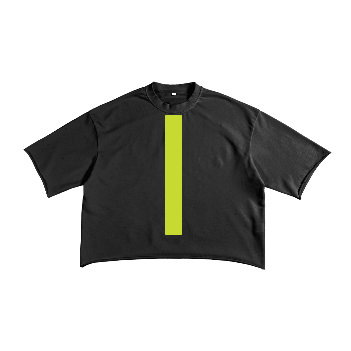 French Terry Raw Edge T-Shirt