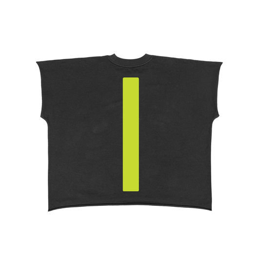 Raw Edge Boxy Non-Shrink T-Shirt