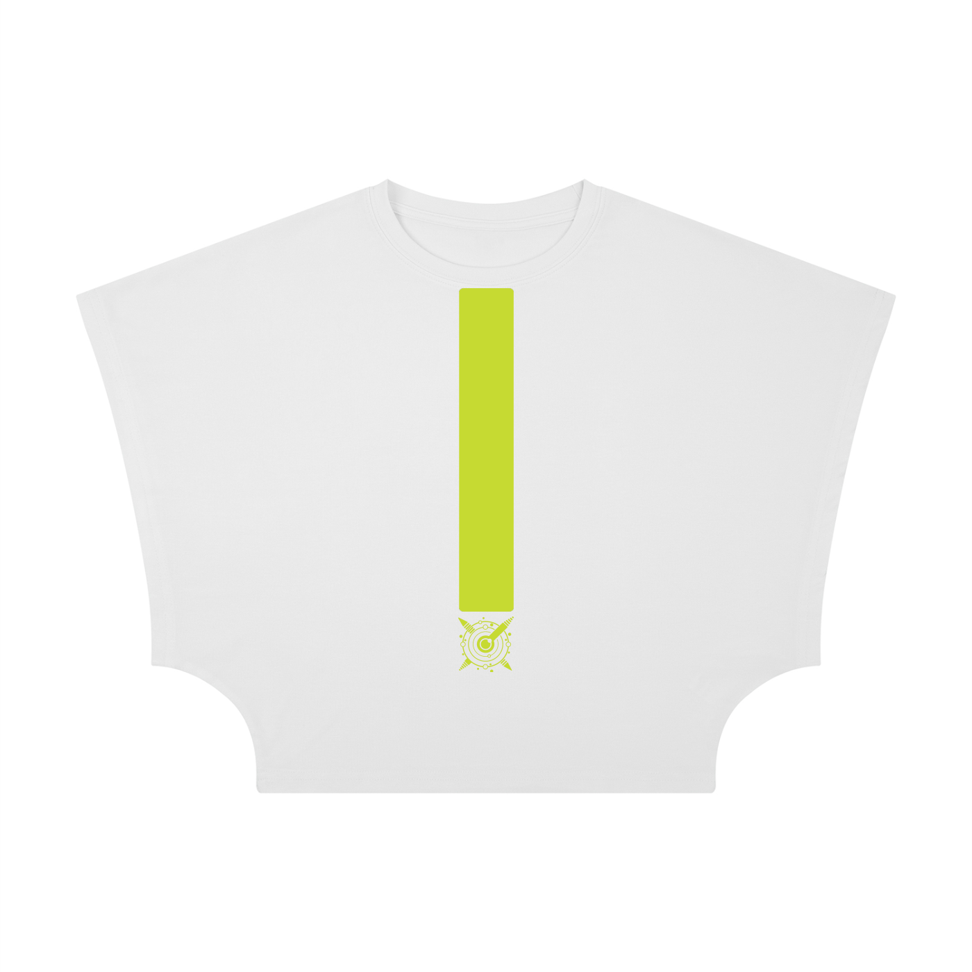 Women's Cropped Dolman T-Shirt