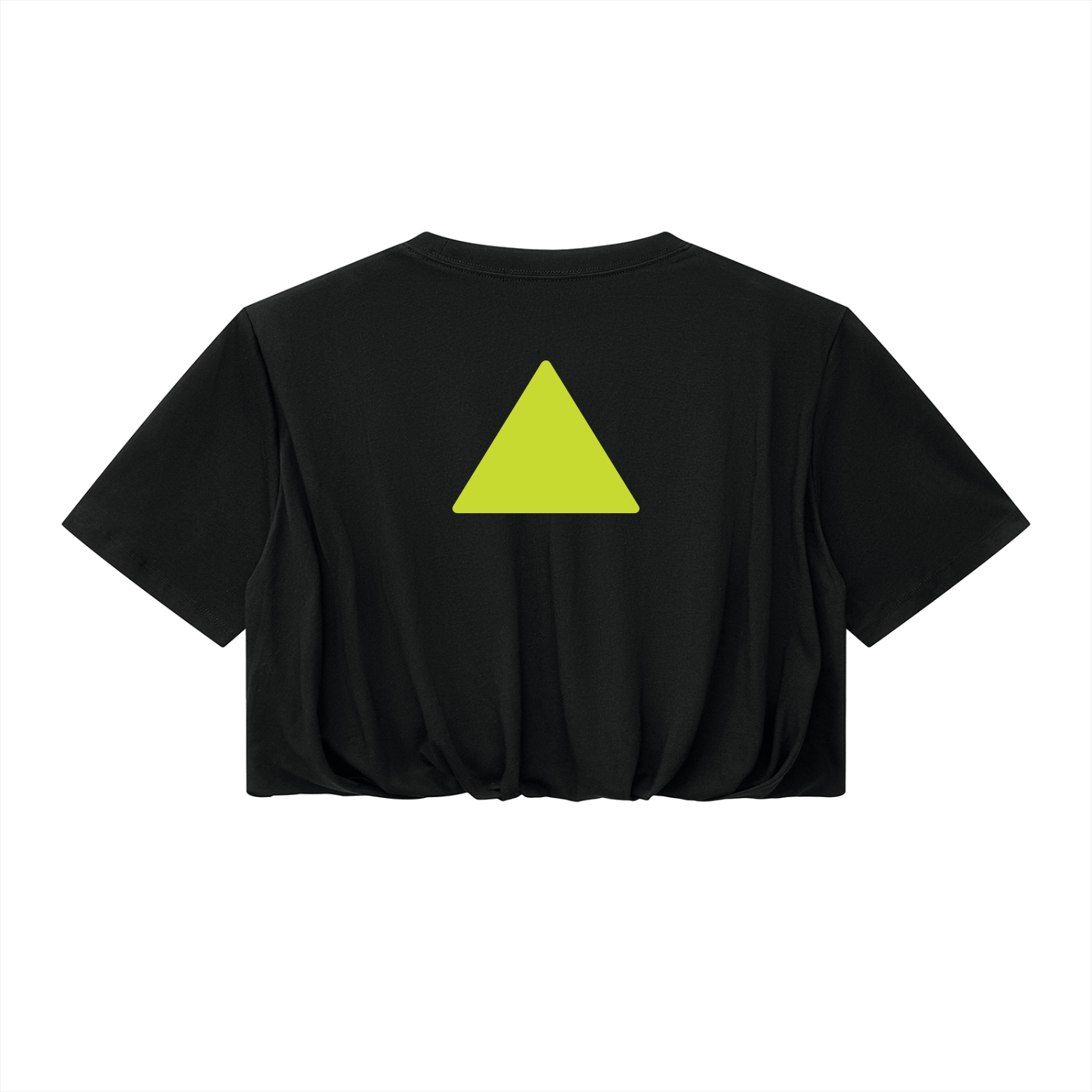 Women’s Crop Bubble Hem T-Shirt