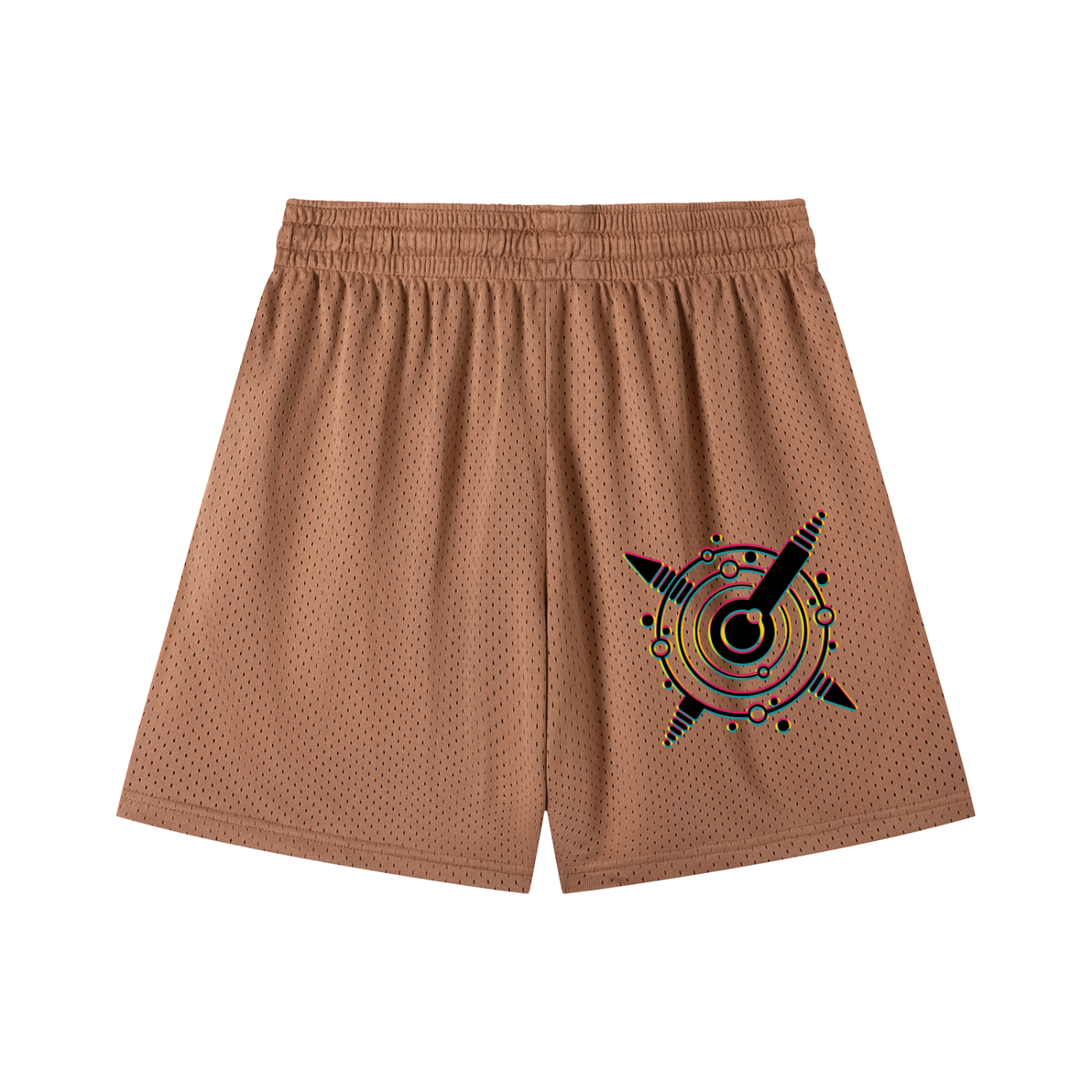 Mesh Drawstring Shorts