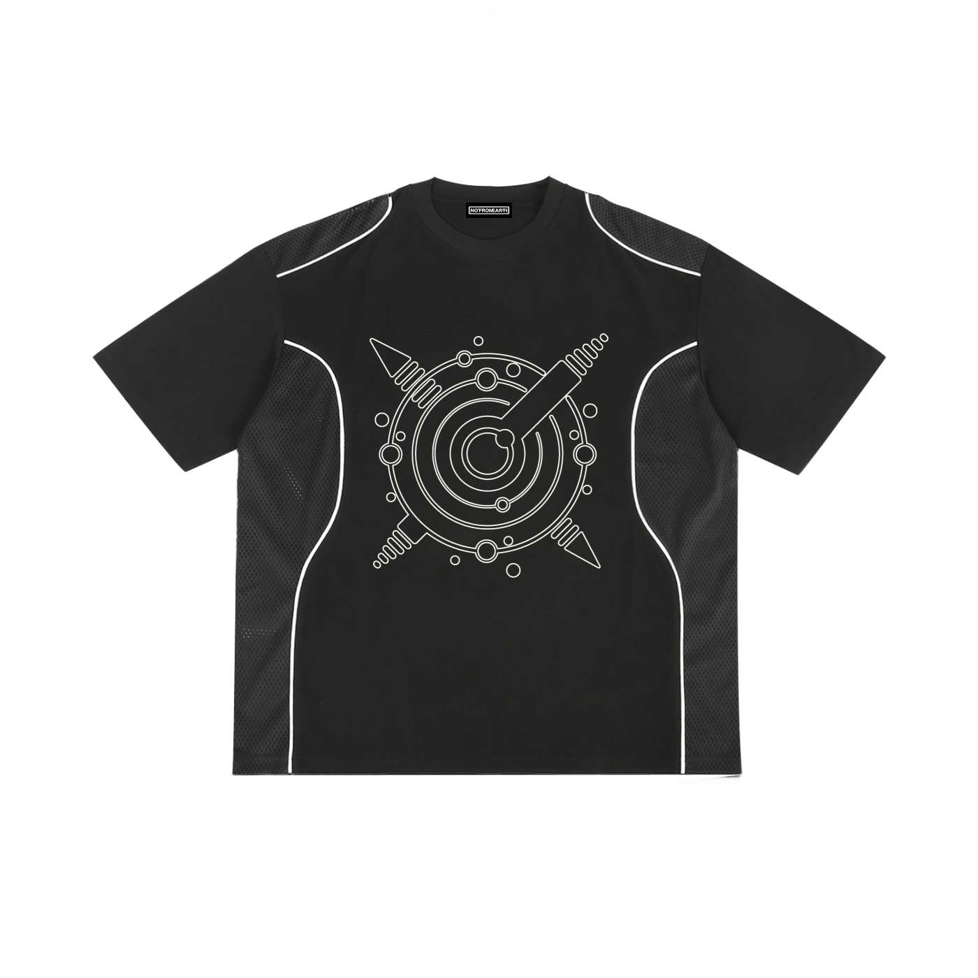 Øffworld Orbital Field Tee Blk