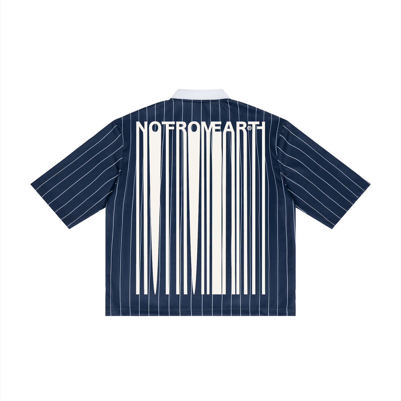 Unisex Pinstripe Collared Soccer Jersey