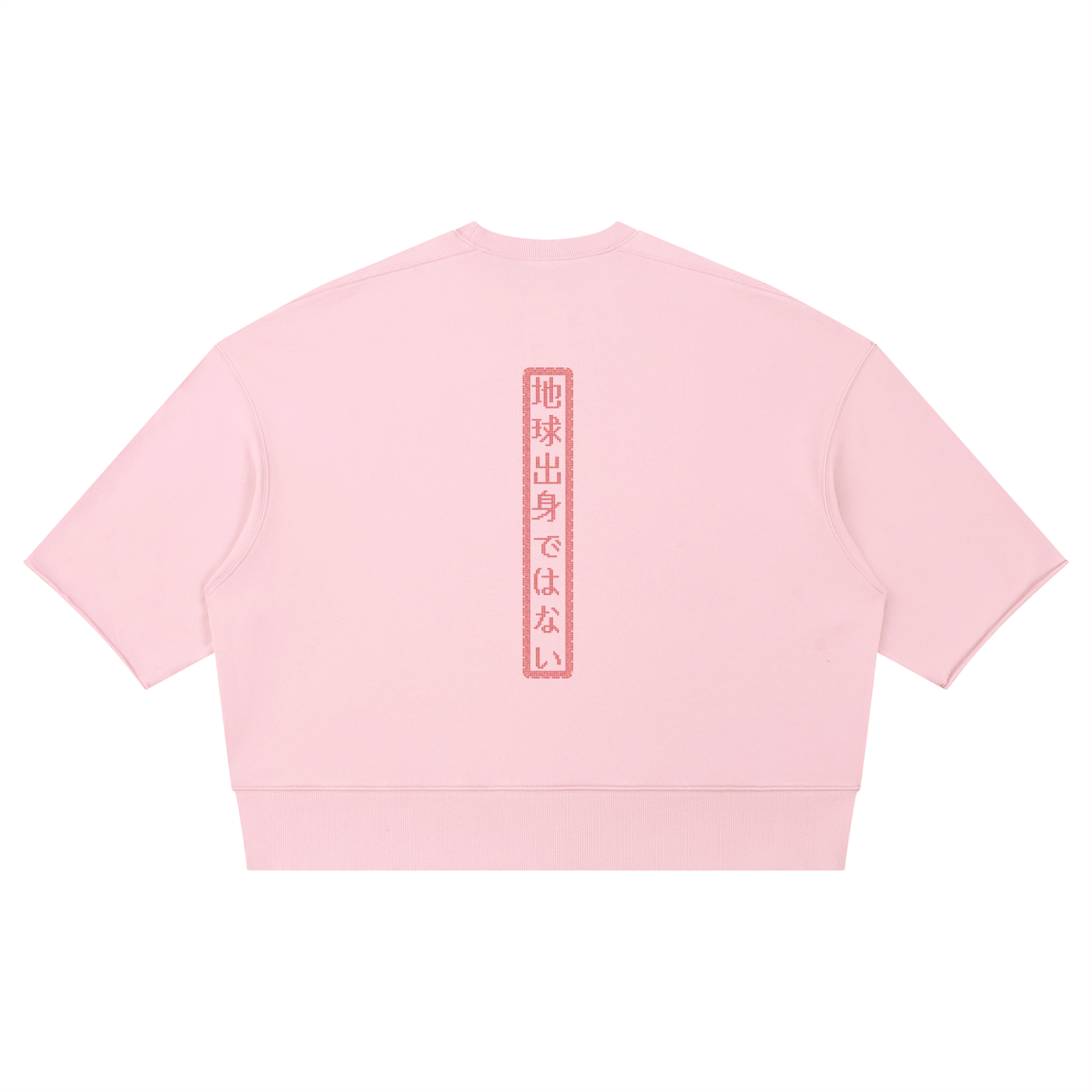 Unisex Mineral Wash Boxy Raw Edge T-Shirt