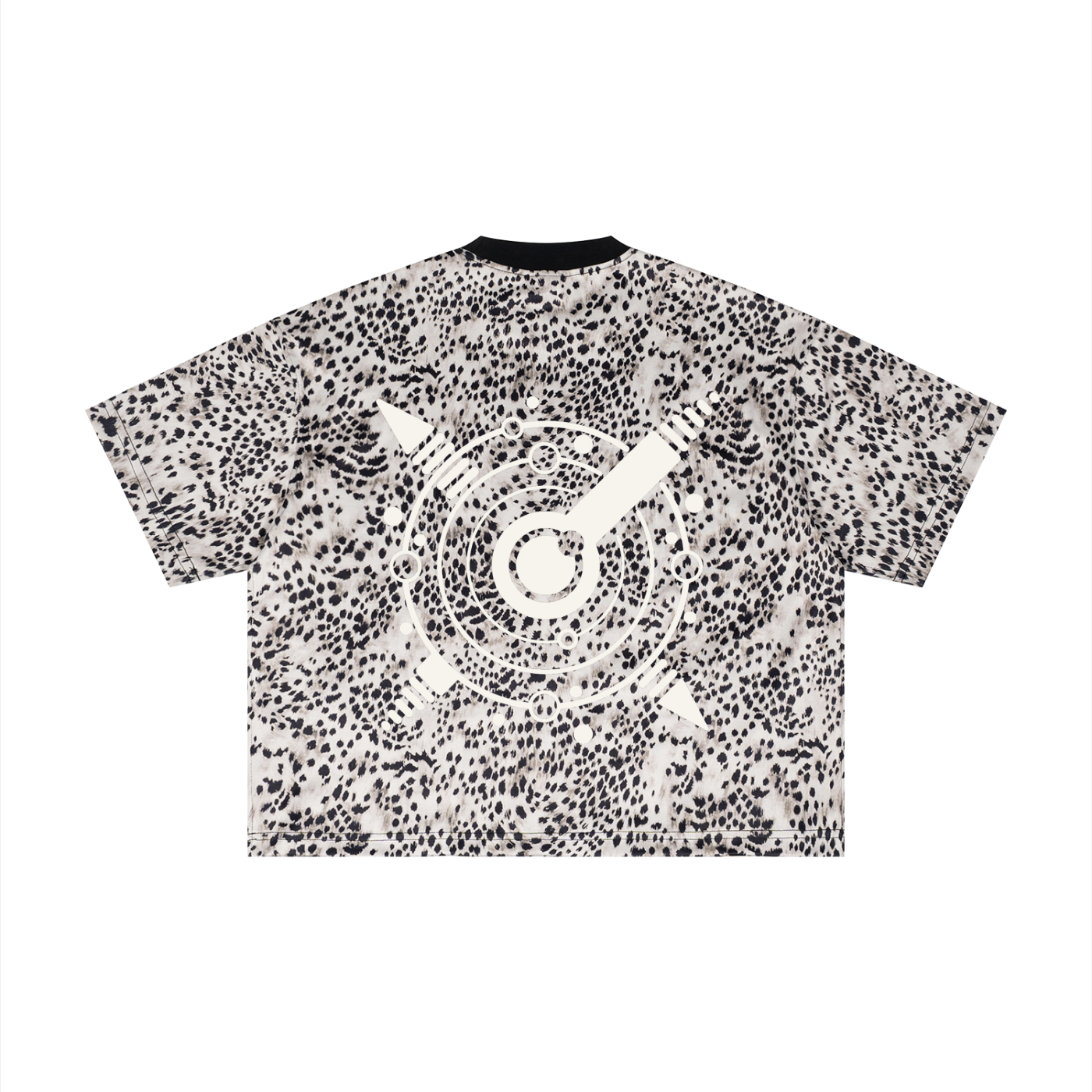 Unisex Leopard Print Boxy T-Shirt