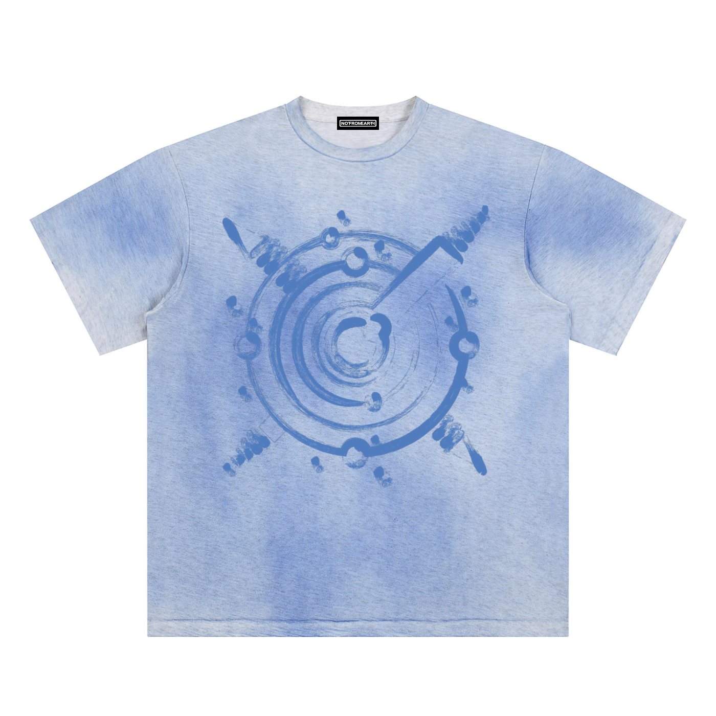 Sun Fade Hand-Painted T-Shirt