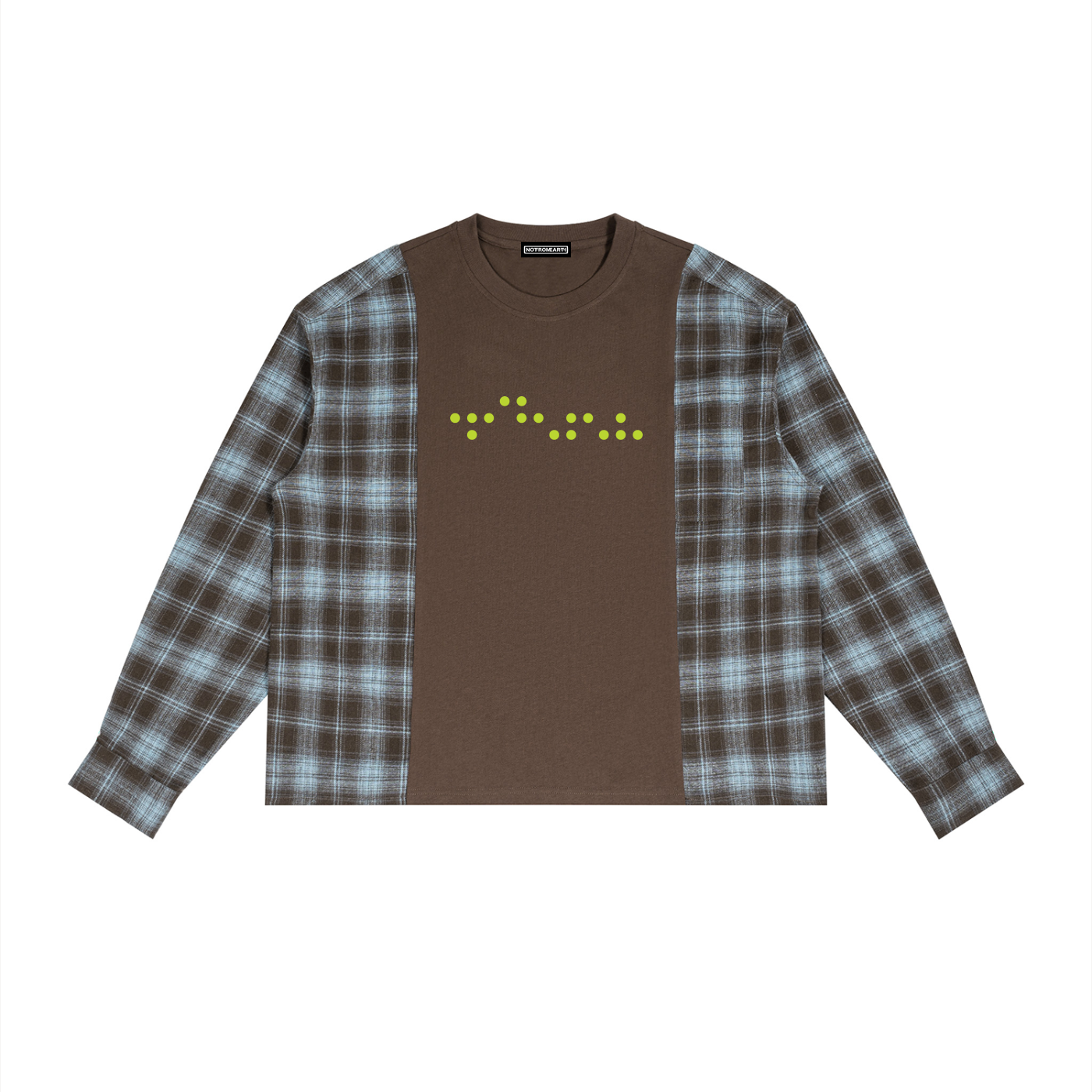 Signal Interference Plaid Tee