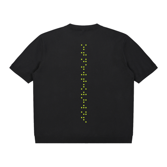 Encoded Knit Henley