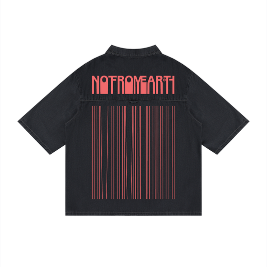 Identity Scan Boxy Shirt