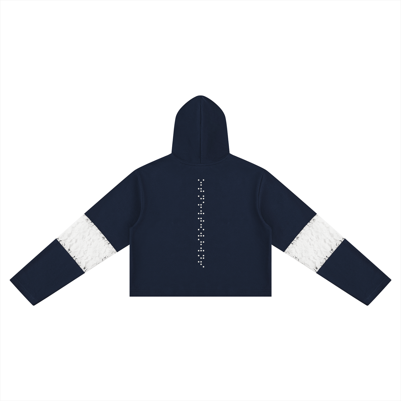 Love Veil Cropped Hoodie