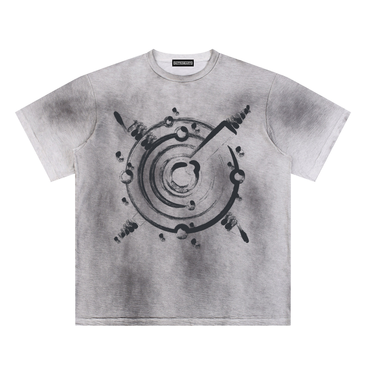 Sun Fade Hand-Painted T-Shirt