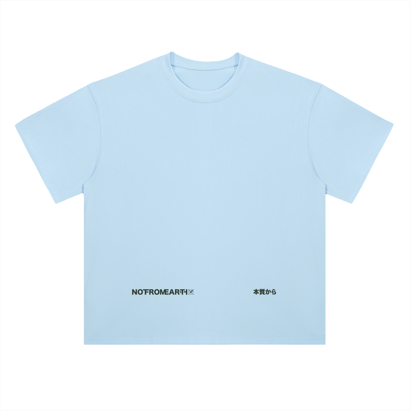 Heavyweight Drop Shoulder Cotton T-Shirt