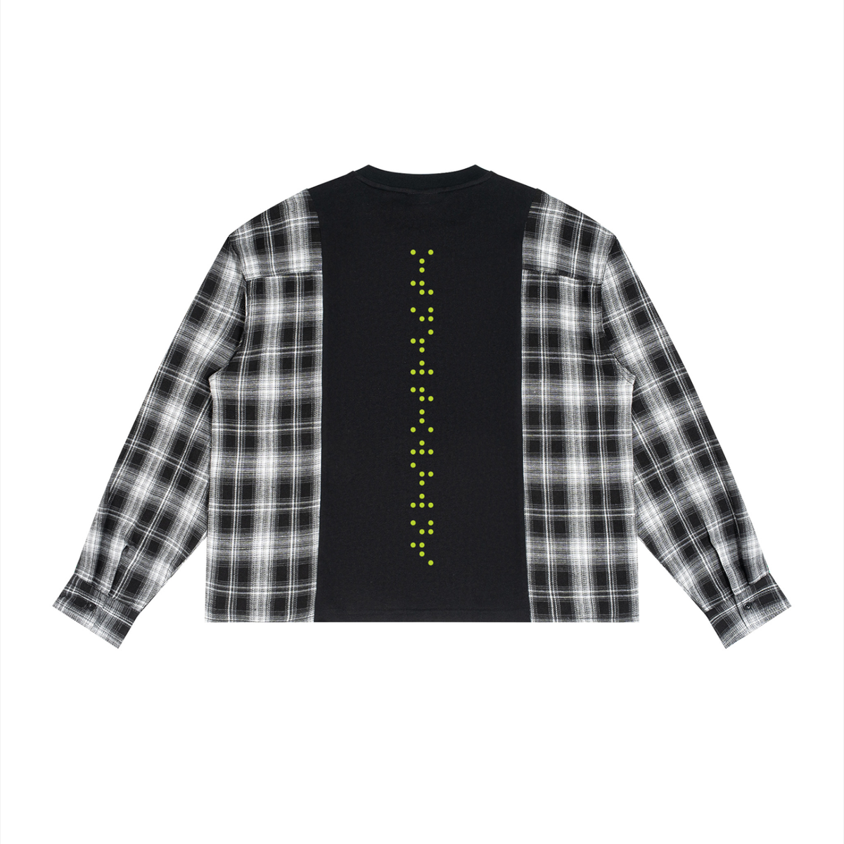 Signal Interference Plaid Tee