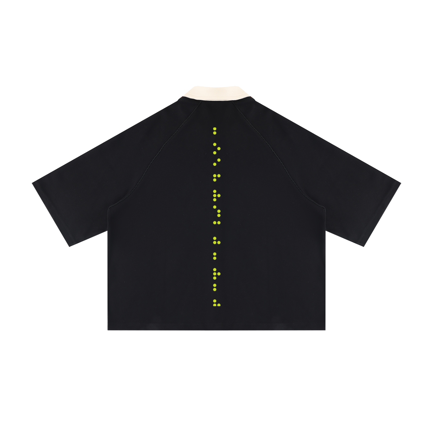 Unisex Color Block Boxy Short Sleeve Shirt