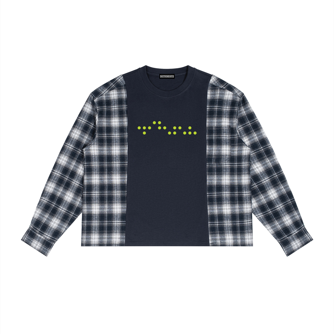 Signal Interference Plaid Tee