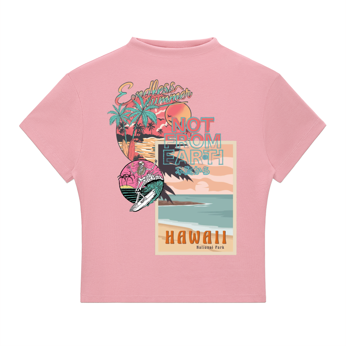 Essential Slim Fit Mock Neck T-Shirt