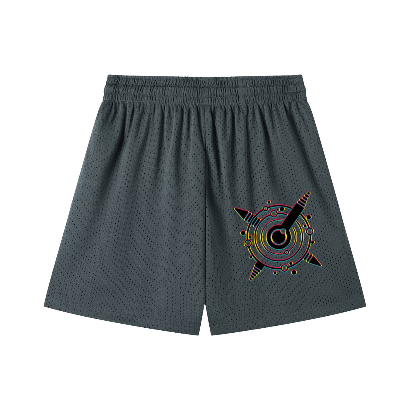 Mesh Drawstring Shorts