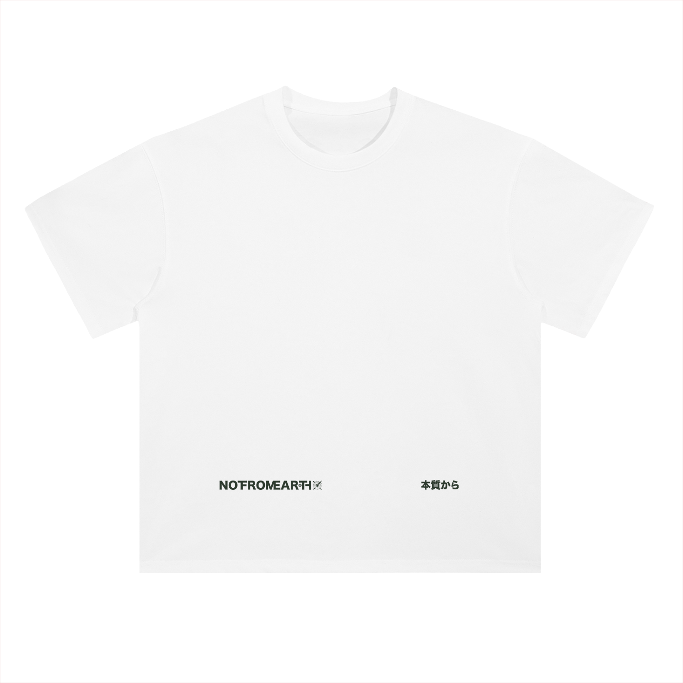 Heavyweight Drop Shoulder Cotton T-Shirt