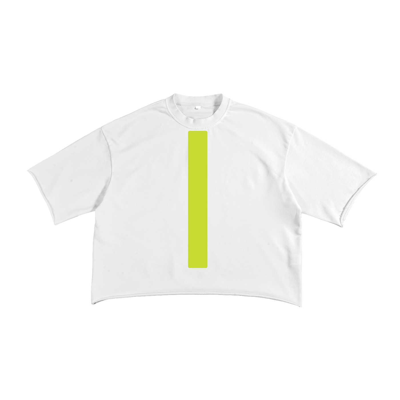 French Terry Raw Edge T-Shirt