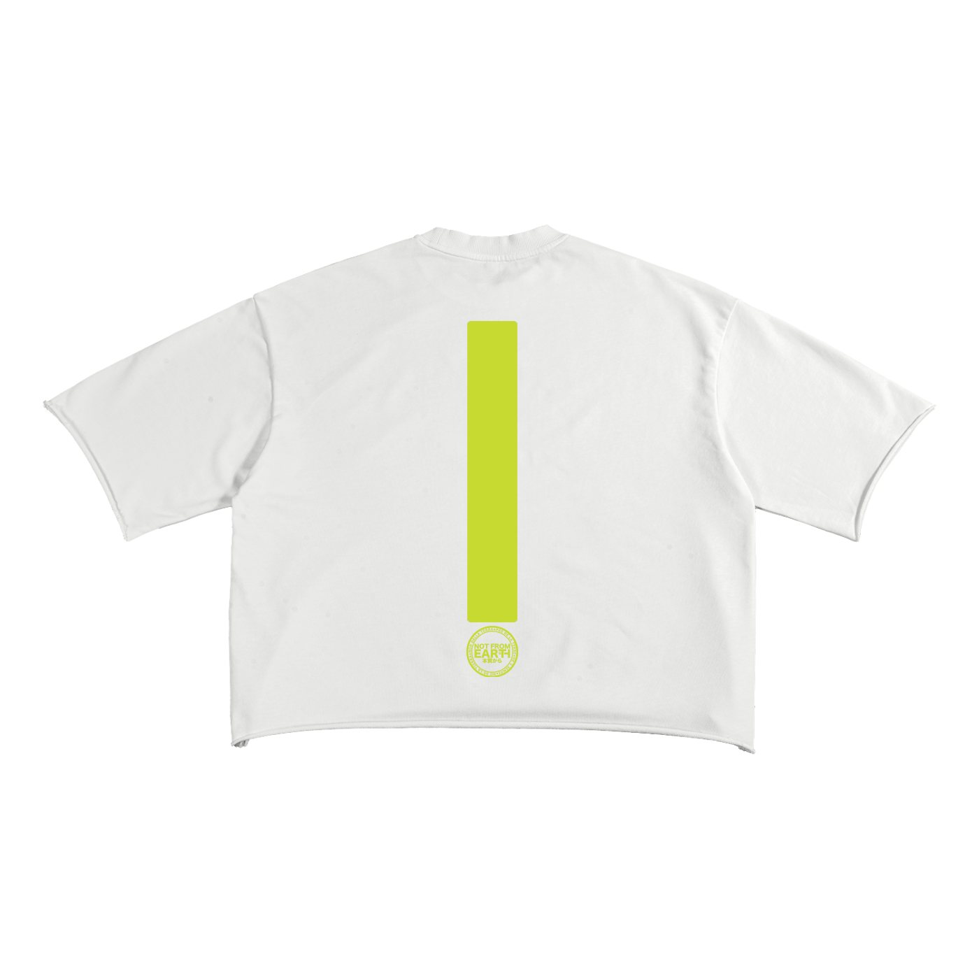 French Terry Raw Edge T-Shirt