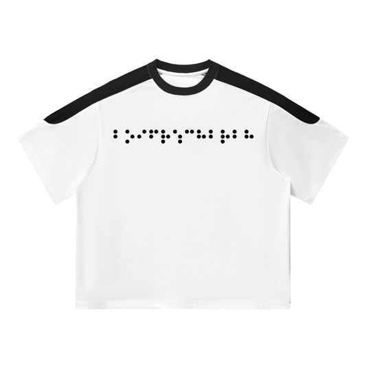 Unisex Color Block Oversized T-Shirt