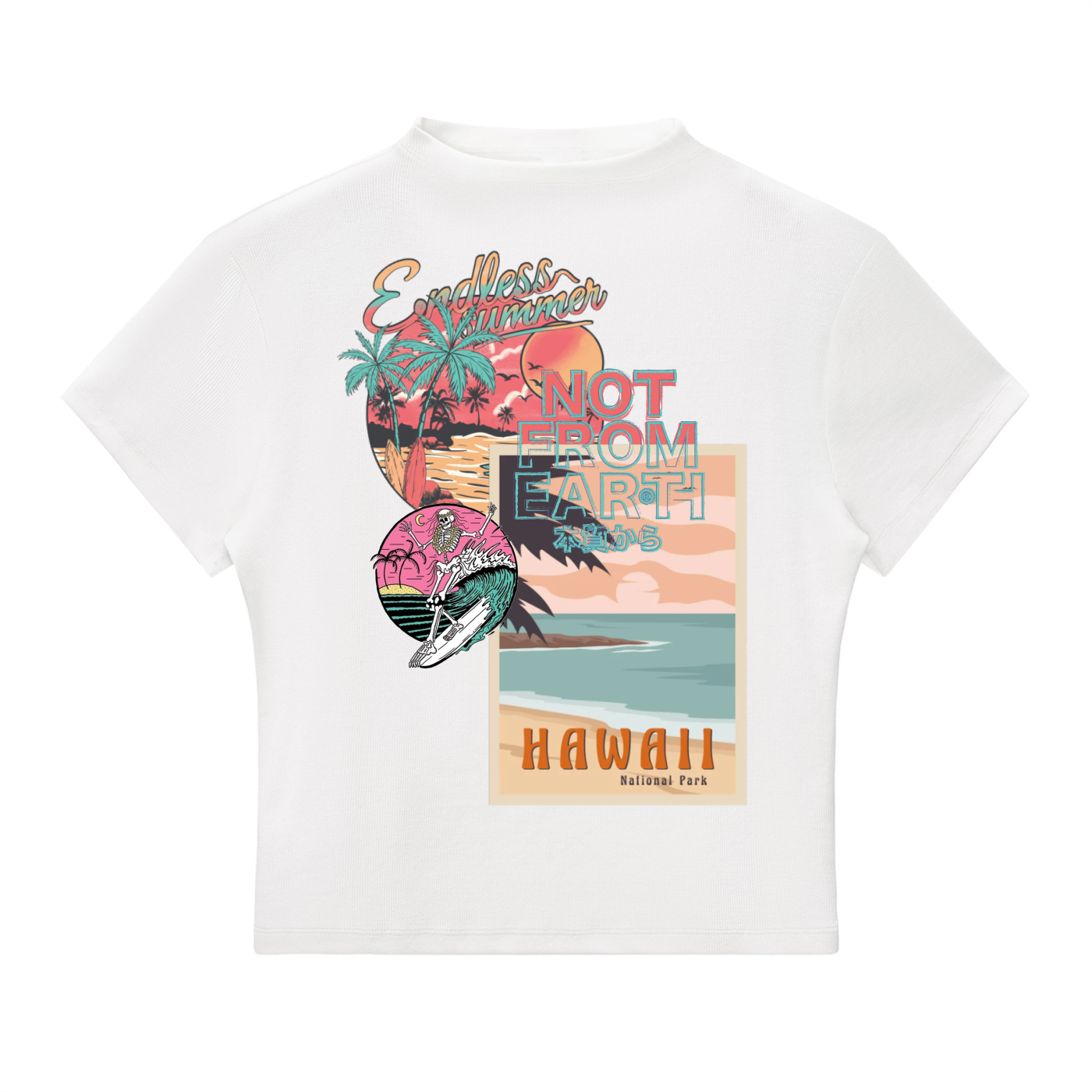Essential Slim Fit Mock Neck T-Shirt