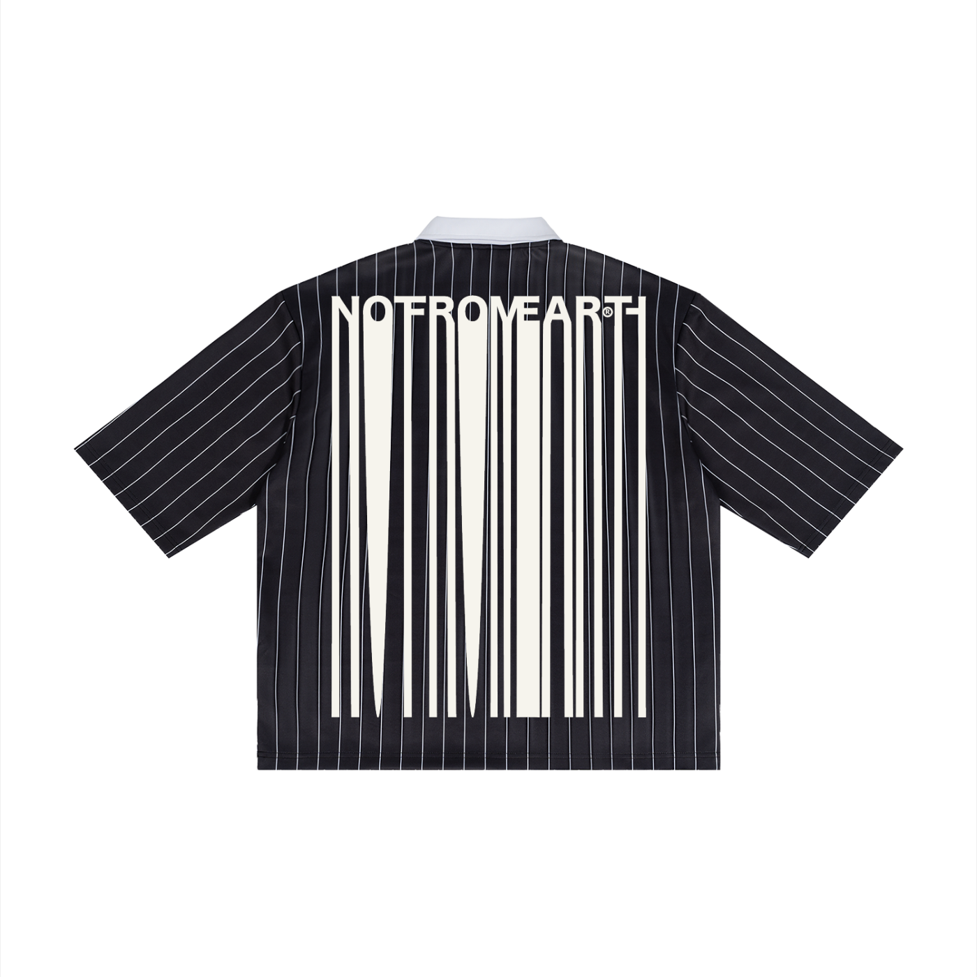 Unisex Pinstripe Collared Soccer Jersey