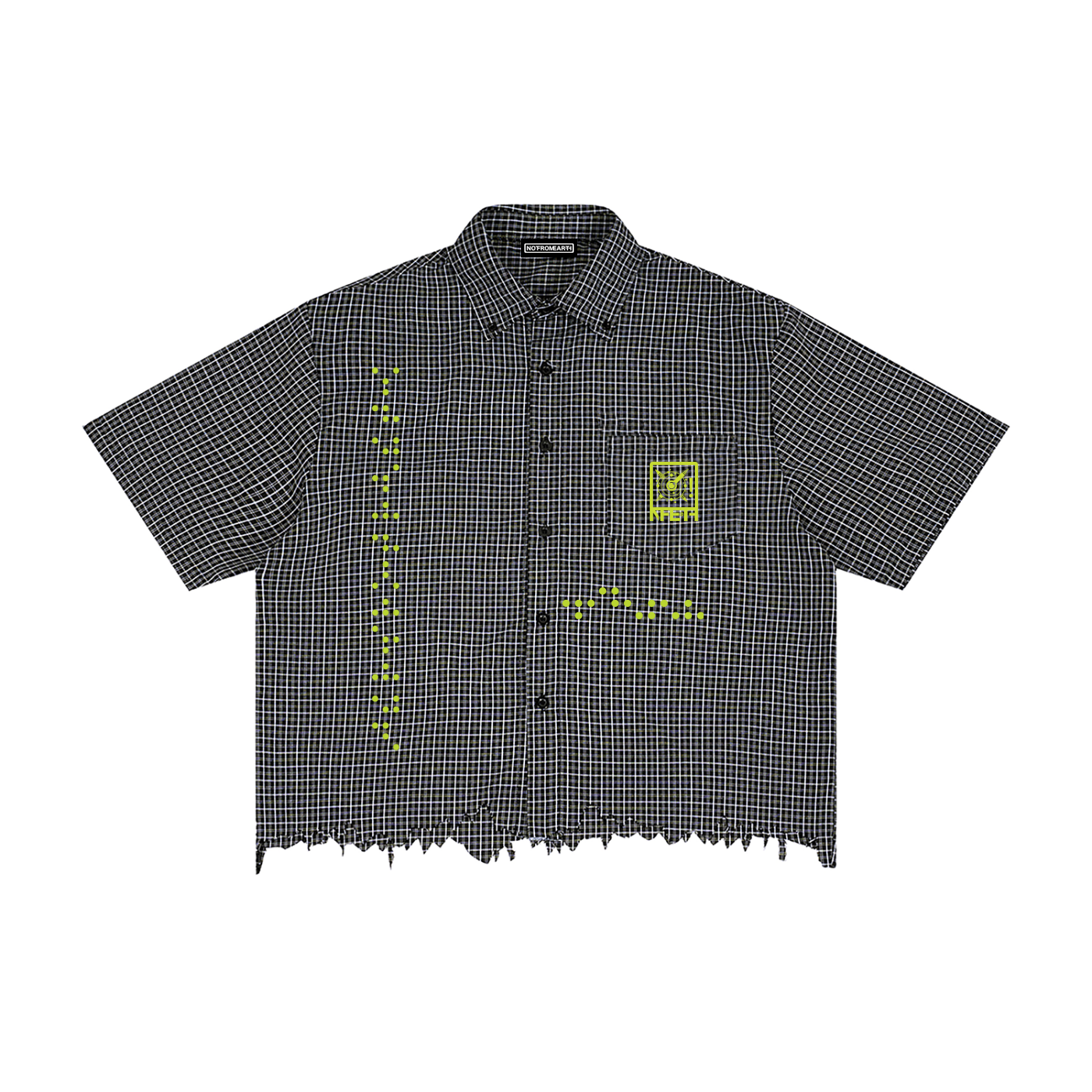 Broken Grid Signal Shirt