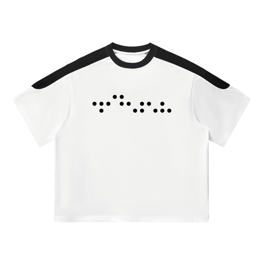 NFE Love Transmission Oversized Tee White
