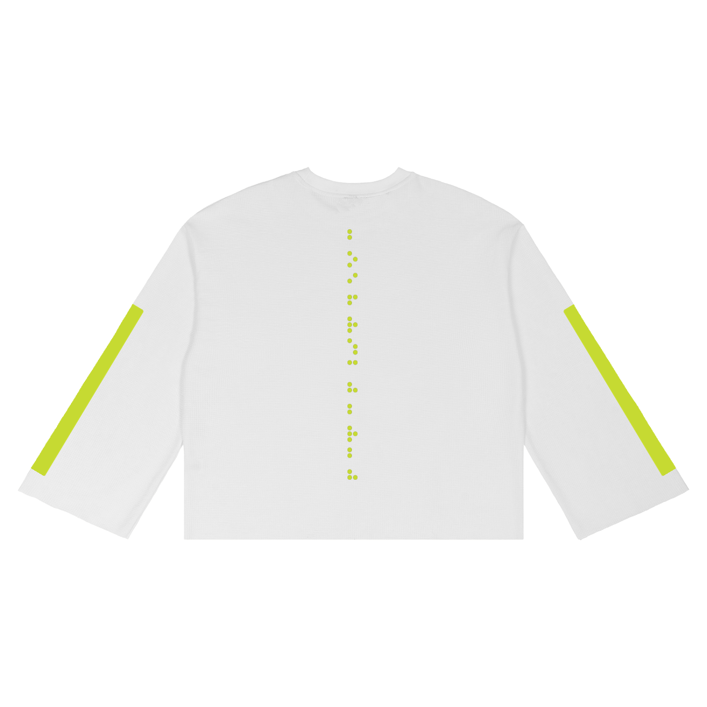 Unisex Waffle Raw Edge T-Shirt