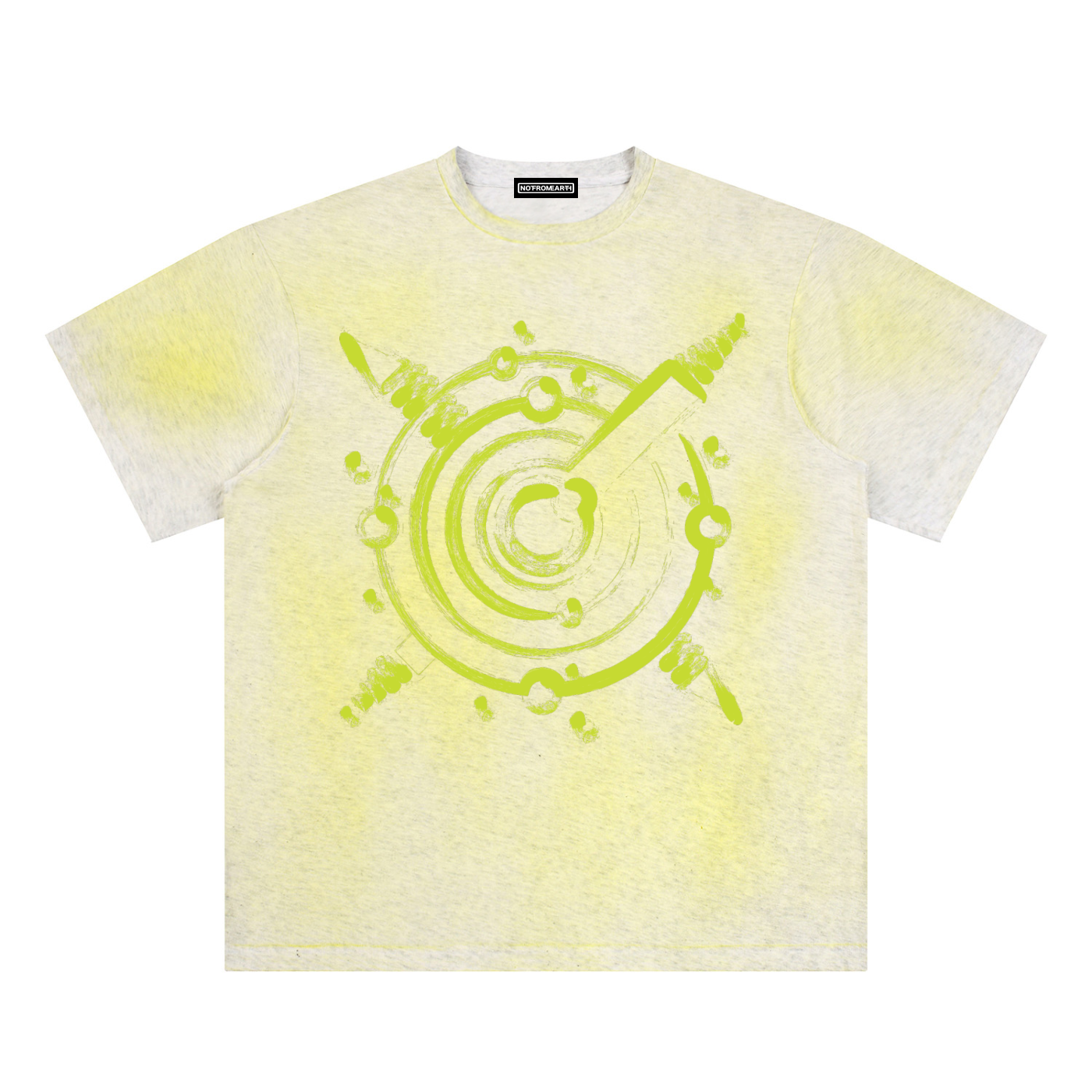 Sun Fade Hand-Painted T-Shirt